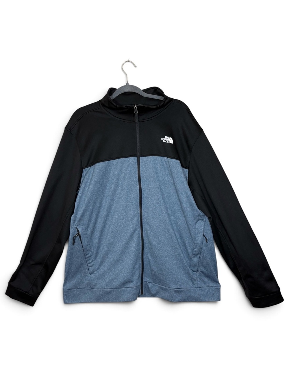 The North Face Black and Blue Full-Zip Jacket- men’s XL